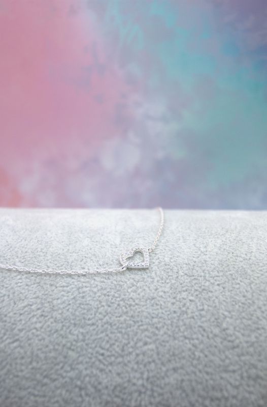 Silver Heart Armbånd