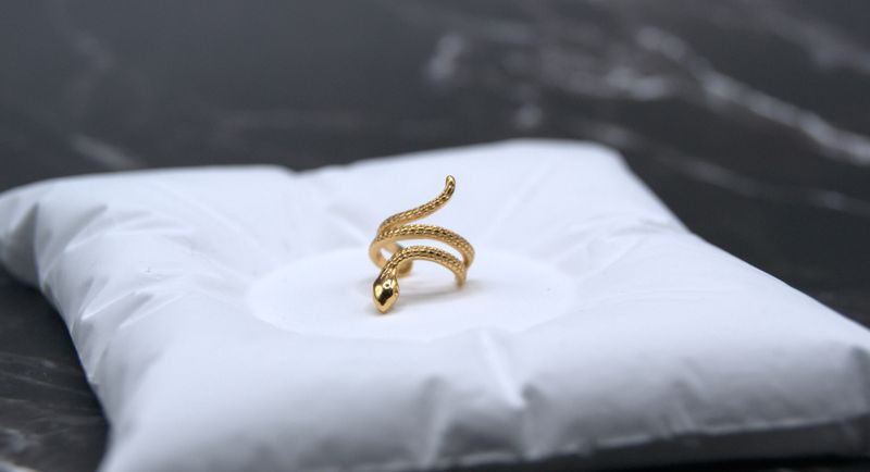 Golden Snake øreklemmer