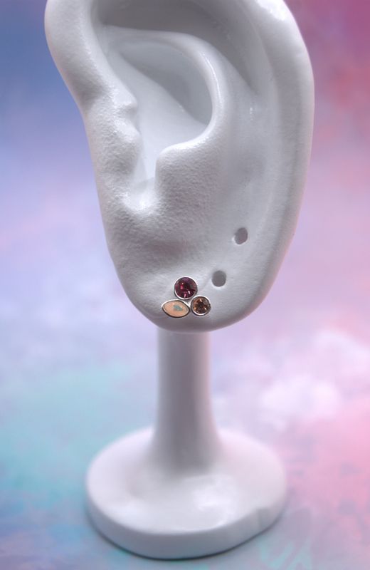 Blush Blossom Studs