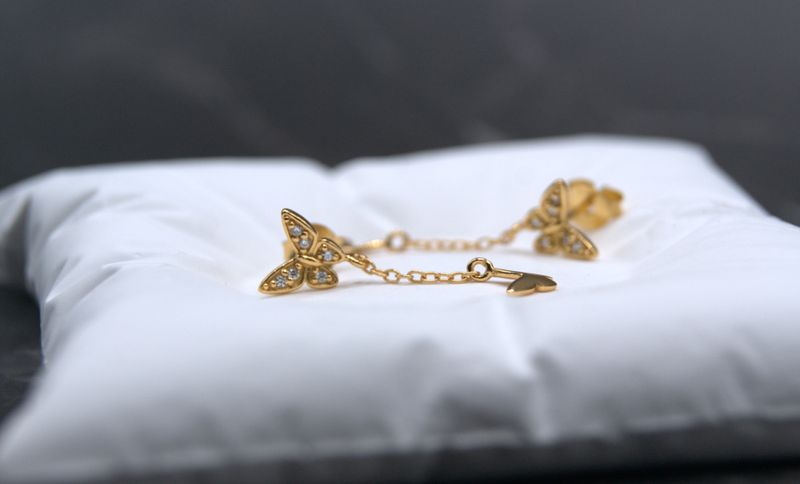 Golden Butterfly Duo Chain