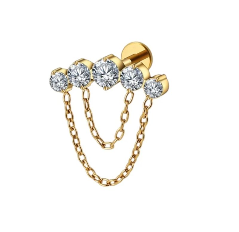 Crystal Chain Titan Labret  Gull