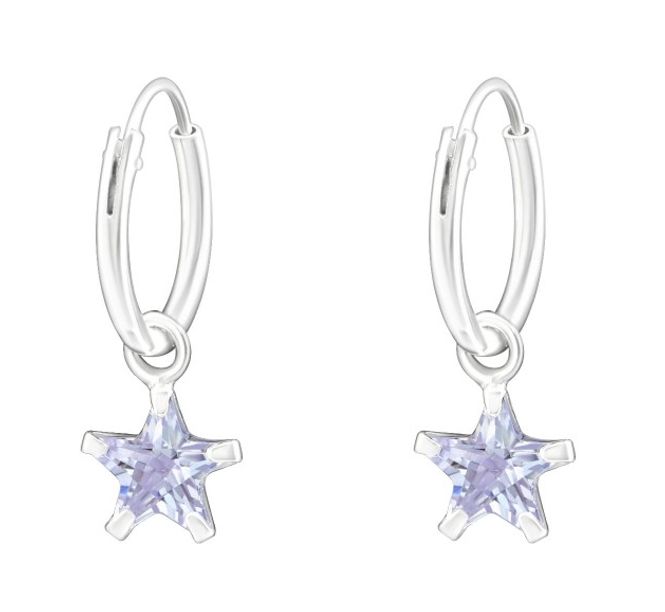 Hovedbilde Lilac Star Hoops