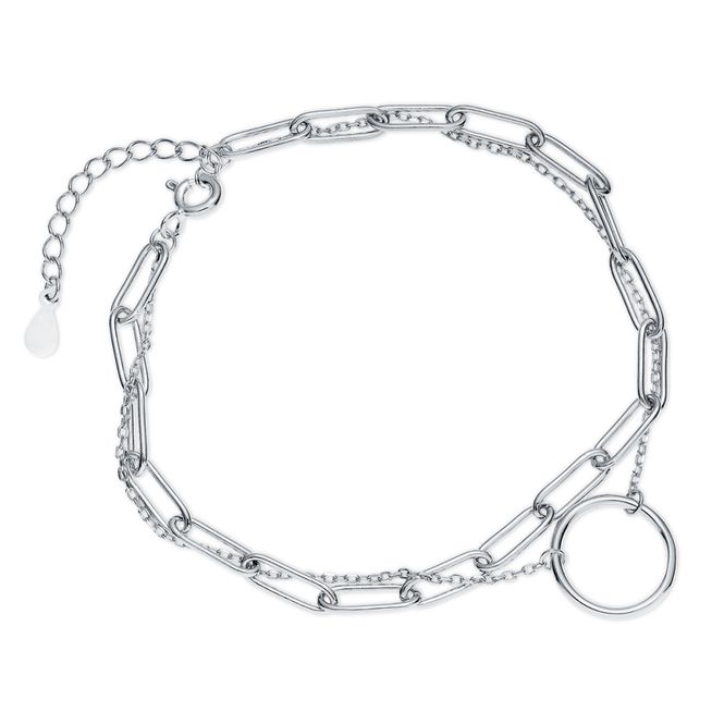Hovedbilde Silver Infinity Link Armbånd