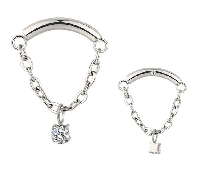 Hovedbilde Halo Chain Titan Labret Sølv
