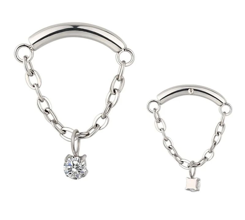 Halo Chain Titan Labret Sølv