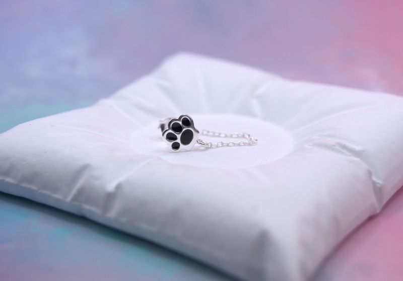 Paw Print Øredobber