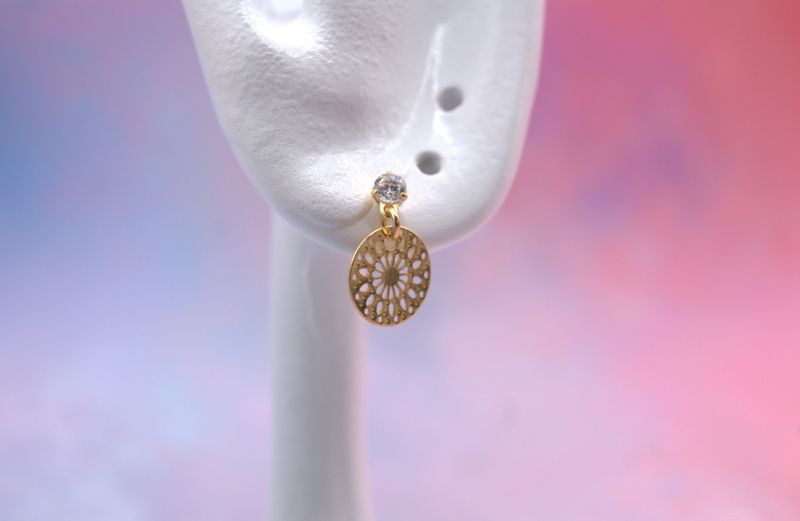 Golden Soleil Earrings